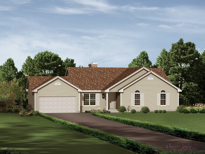 Hearthside Ranch Home Plan 001D-0001 - Search House Plans and More