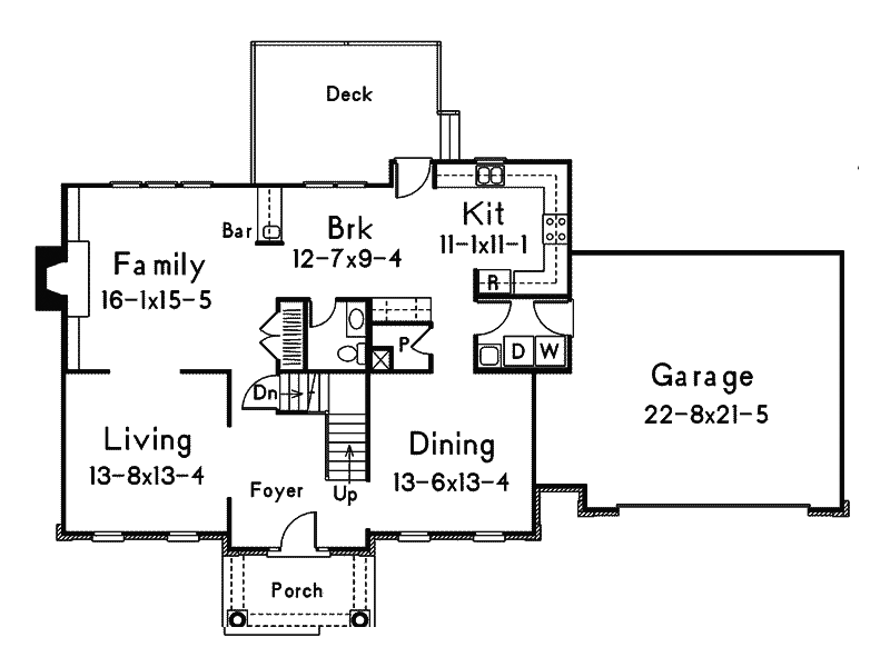 Traditional Colonial Floor Plans Image To U