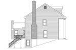 Early American House Plan Left Elevation - Prescott Greek Revival Home 001D-0037 | House Plans and More