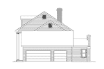 Early American House Plan Right Elevation - Prescott Greek Revival Home 001D-0037 | House Plans and More