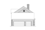 Luxury House Plan Right Elevation - Ridgemont Colonial Luxury Home 001D-0038 - Shop House Plans and More