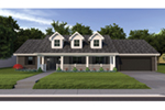 House Plan Front of Home 005D-0001