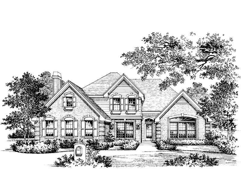 Osborne Traditional Home Plan 007D-0001 - Shop House Plans and More