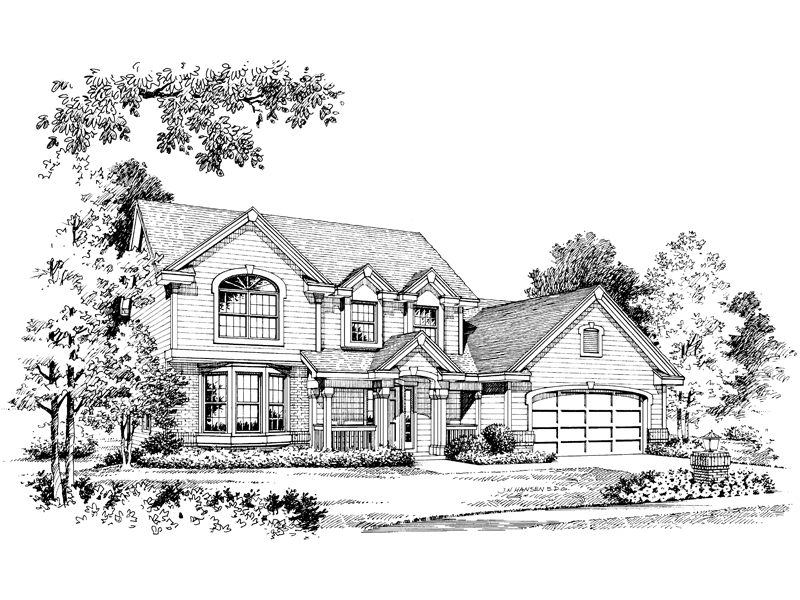 Bradford Atrium Home Plan 007D-0003 - Search House Plans and More