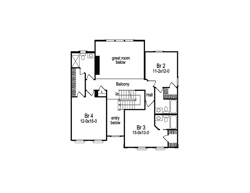 Cadenbridge Georgian Home Plan 007D-0009 - Search House Plans and More