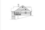Traditional House Plan Left Elevation - Foxbury Atrium Ranch Lovely Home 007D-0010 - Search House Plans and More