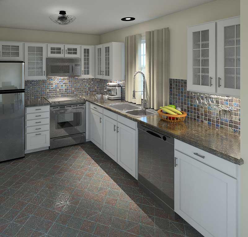 Country House Plan Kitchen Photo 01 - Briarwood Country Cottage Home 007D-0030 | House Plans and More