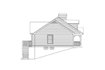 Country House Plan Left Elevation - Briarwood Country Cottage Home 007D-0030 | House Plans and More