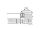 Traditional House Plan Rear Elevation - Woodfield  Country Home 007D-0038 - Shop House Plans and More