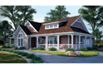 Farmhouse Plan Front Photo 02 - Summerset Country Home 007D-0055 | House Plans and More