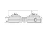 Farmhouse Plan Rear Elevation - Summerset Country Home 007D-0055 | House Plans and More