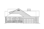 Farmhouse Plan Right Elevation - Summerset Country Home 007D-0055 | House Plans and More