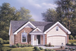 Traditional House Plan Front Photo 01 - Ashmont Woods Ranch Home 007D-0060 | House Plans and More