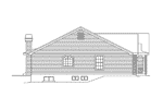 Traditional House Plan Left Elevation - Ashmont Woods Ranch Home 007D-0060 | House Plans and More