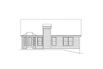 Traditional House Plan Rear Elevation - Ashmont Woods Ranch Home 007D-0060 | House Plans and More