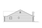Traditional House Plan Right Elevation - Ashmont Woods Ranch Home 007D-0060 | House Plans and More