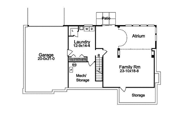 Westville Craftsman Ranch Home Plan 007D-0069 | House Plans and More