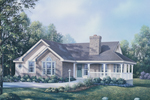 Peaceful Ranch Home With Delightful Wrap-Around Porch