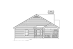 Ranch House Plan Left Elevation - Springdale Country Cabin Home 007D-0105 | House Plans and More