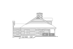 Ranch House Plan Left Elevation - Shadyview Country Ranch Home 007D-0124 - Shop House Plans and More