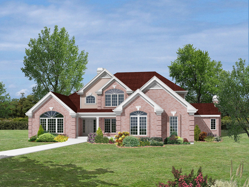 Traditional House Plan Front Image - Monaco Bay Traditional Home 007D-0132 - Shop House Plans and More