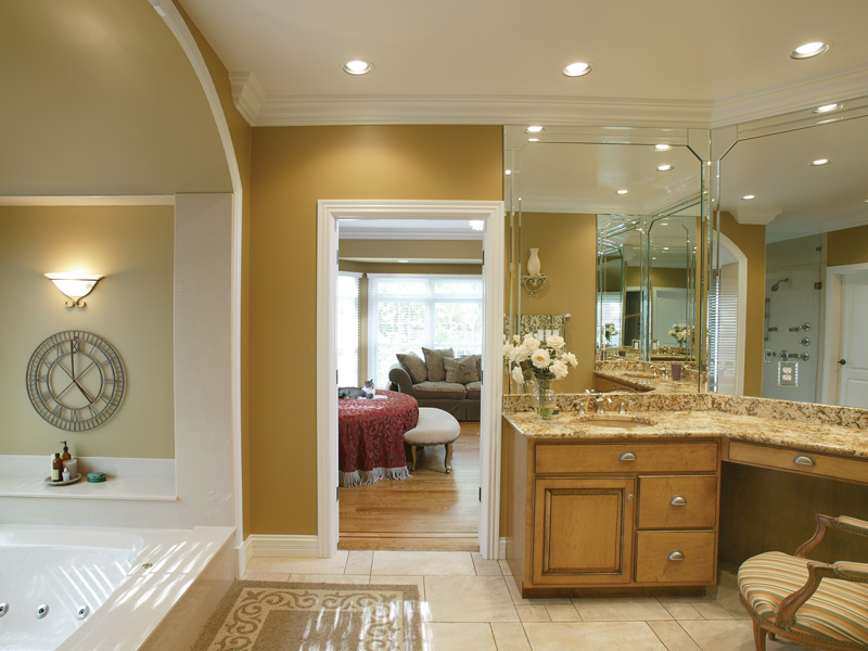 Traditional House Plan Master Bathroom Photo 01 - Monaco Bay Traditional Home 007D-0132 | House Plans and More