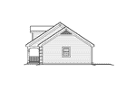 Ranch House Plan Right Elevation - Foxmyer Country Ranch Home 007D-0134 - Search House Plans and More