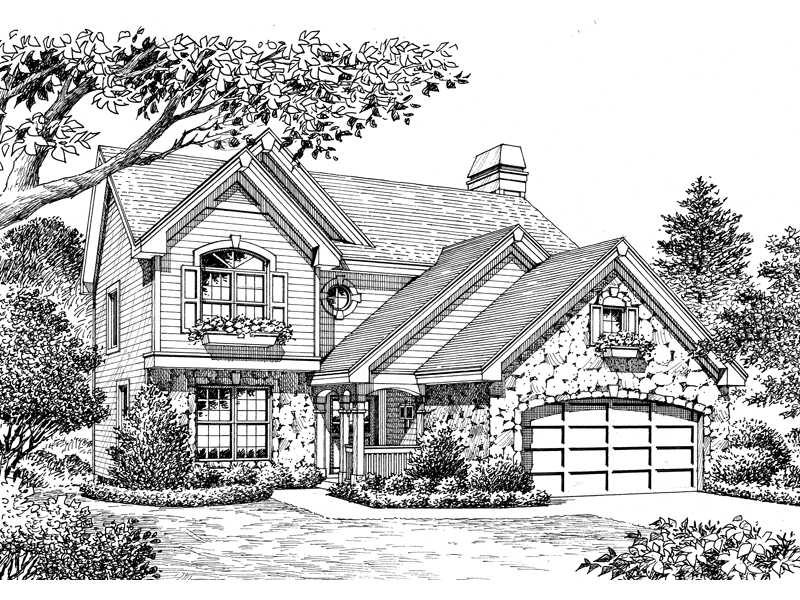 Clemens Landing Two-Story Home Plan 007D-0138 - Search House Plans and More