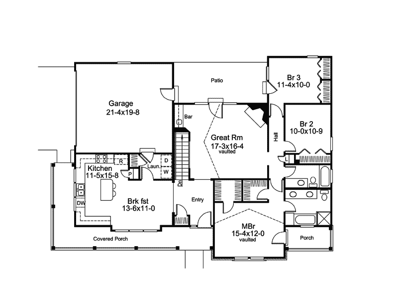 Summerpark Country Home Plan 007D-0140 - Shop House Plans and More