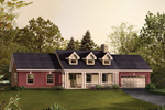 Classic Cape Cod/ New England Home With Wide Front Porch