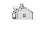 Country House Plan Right Elevation - Carter Creek Country Ranch Home 007D-0192 - Search House Plans and More