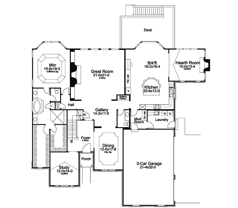 Westminster Heights Tudor Home Plan 007D0203 House