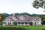 Country House Plan Front of House 007D-0232