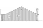 Modern Farmhouse Plan Right Elevation - Conner Hill 007D-5060 - Search House Plans and More