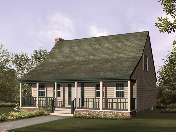 Winterfarm Acadian  Saltbox Home  Plan  008D 0048 House  