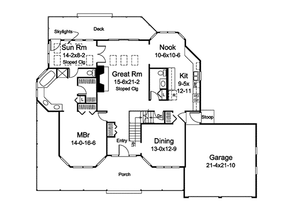 Victoria Country Home Plan 008D0081 House Plans and More