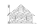 Traditional House Plan Rear Elevation - Breezewood Rustic Home 008D-0134 | House Plans and More