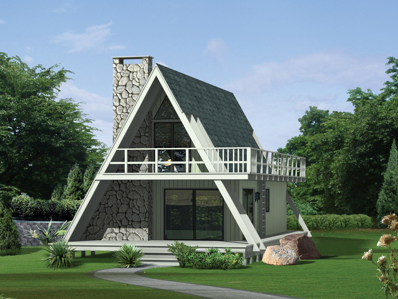 Grantview A-Frame Home Plan 13D-13  House Plans and More