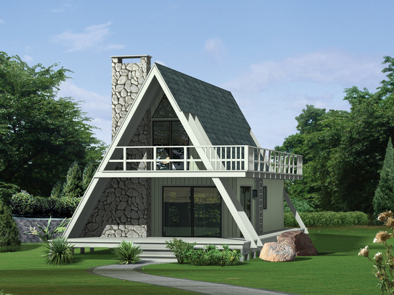 Featured image of post A Frame House Plans (2 Bedroom) - A frame house design with 2 bedrooms.