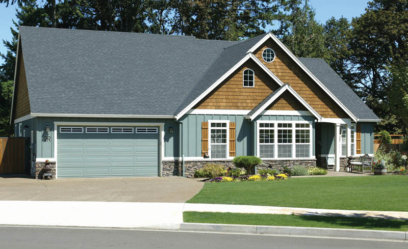 Ranch House Plan Front Photo 05 - Springfall Craftsman Ranch Home 011D-0013 - Shop House Plans and More