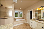 Ranch House Plan Master Bathroom Photo 03 - Springfall Craftsman Ranch Home 011D-0013 - Shop House Plans and More