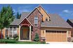 Tudor House Plan Front Photo 03 - Fawn Canyon Tudor Style Home 011D-0046 - Search House Plans and More