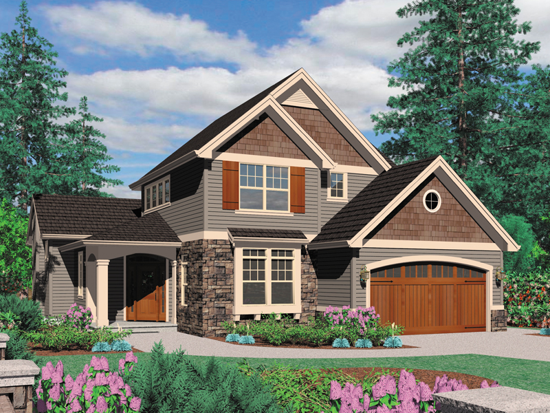 Hickorywood Shingle Style Home Plan 011D-0049 - Search House Plans and More