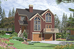 Front of Home - Stevener Two-Story Home  011D-0099 | House Plans and More