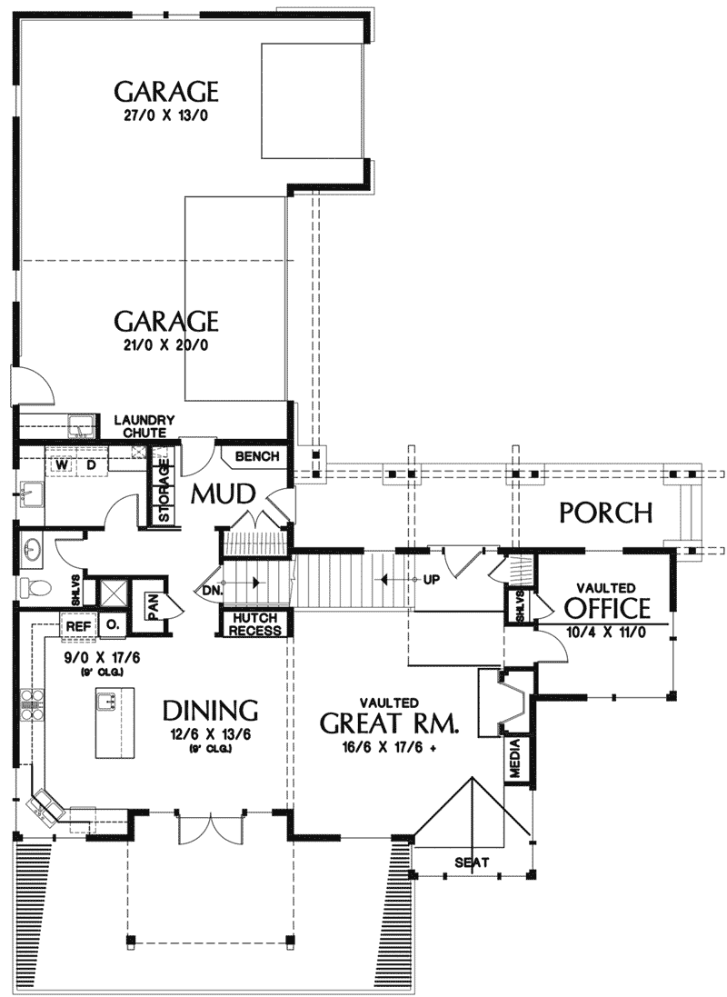 Roundhill Farm Craftsman Home Plan 011D-0196 | House Plans and More