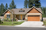 Ranch House Plan Front Photo 01 - Abbey Hollow Craftsman Home 011D-0223 - Search House Plans and More