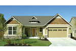 Ranch House Plan Front Photo 02 - Abbey Hollow Craftsman Home 011D-0223 - Search House Plans and More