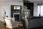 Ranch House Plan Great Room Photo 01 - Thistle Hollow Bungalow 011D-0225 - Shop House Plans and More