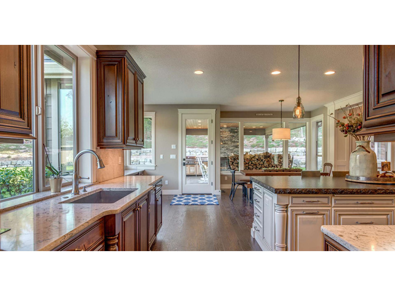 Traditional House Plan Kitchen Photo 01 - Sherman Hollow European Home  011D-0229 | House Plans and More