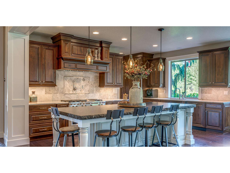 Traditional House Plan Kitchen Photo 04 - Sherman Hollow European Home  011D-0229 | House Plans and More